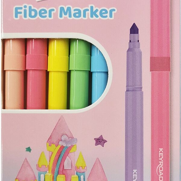 Фломастеры Keyroad Pastel, 8 цветов