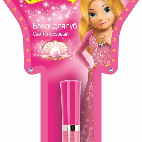 Блеск для губ Принцесса Светло-розовый