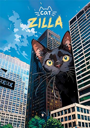 

Тетрадь Meshu Кетзилла А5 48 листов в клетку дизайн в ассортименте