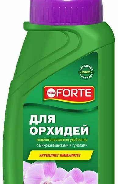 Удобрение концентрированное жидкое Bona forte для орхидей