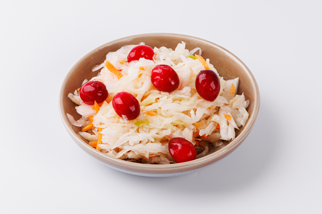 

Капуста квашеная ВкусВилл с морковью и клюквой 350 г