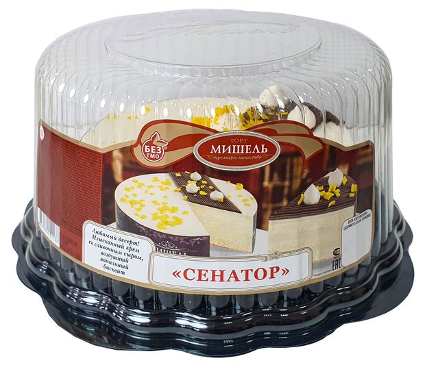 

Торт Мишель Сенатор со сливочным сыром 630 г