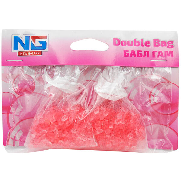 Ароматизатор д/авто подвесной в пакетиках New Galaxy Дабл Баг Бабл Гам 794-462; 288