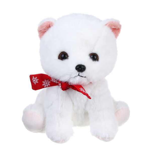 Сноу бум сувенир мягкий в виде собачки, 21 см, полиэстер