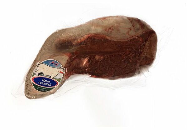 Язык говяжий замороженный