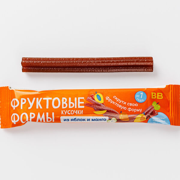 Кусочки Фруктовые формы ВкусВилл из яблок и манго