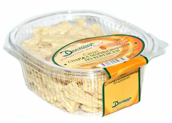 Салат по-корейски Спаржа маринованная ТМ Данессия