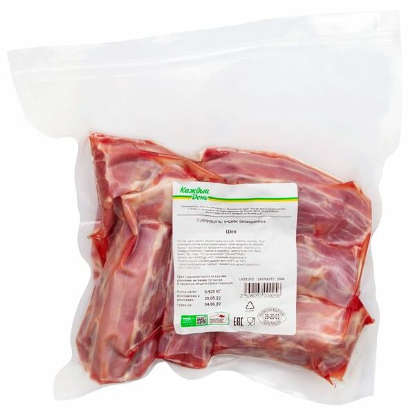 Шея индейки Каждый день, 1 упаковка, вес.