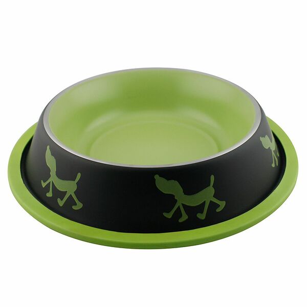 Миска для животных FOXIE Uni-Tinge Non Skid Bowl металлическая