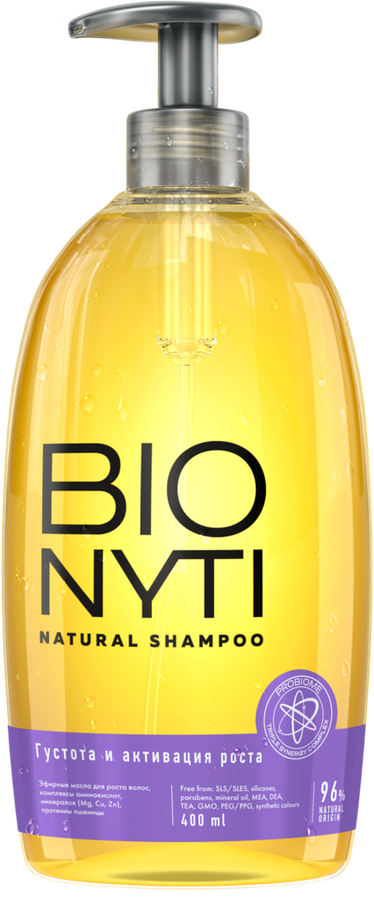 

Шампунь для волос Bionyti Густота и активация роста 400 мл