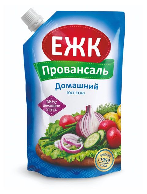 

Соус майонезный ЕЖК Провансаль Домашний 46% 400 мл