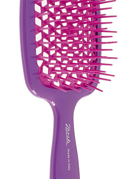 Janeke Superbrush The Original Italian Patent Violet Pink