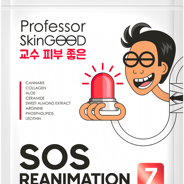 Professor SkinGood Маска для лица Фантастическое питание анти-стресс 7 шт