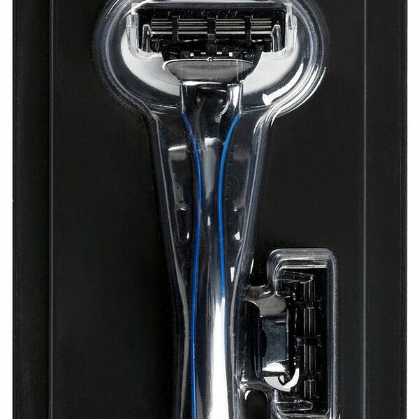 Бритва Toptech Razor 3 мужская + кассеты сменные, 2шт