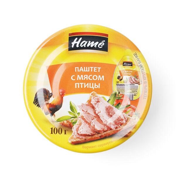 Паштет Hame с мясом птицы 100г