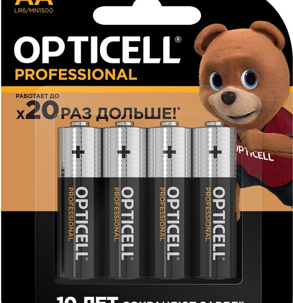 Батарейки Opticell Professional AA LR6 4шт