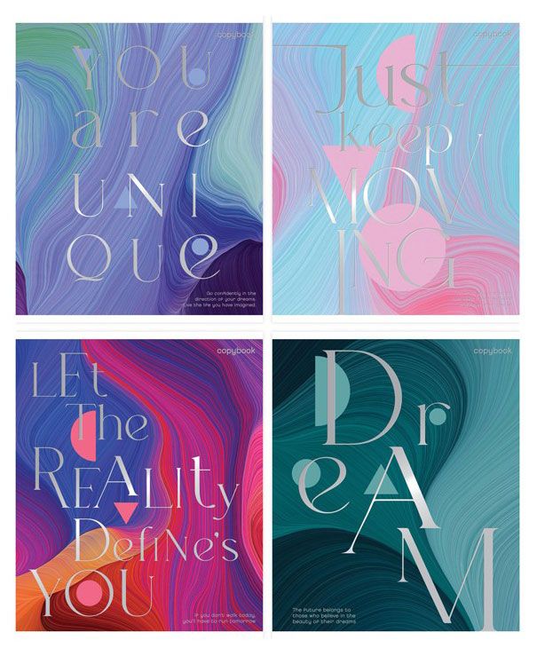 

Тетрадь ARTSPACE Стиль You are unique А5, 96 листов, в клетку, в ассортименте