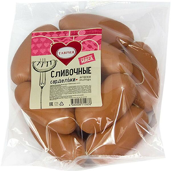 Сардельки ИП Чинькова Сливочные 500г