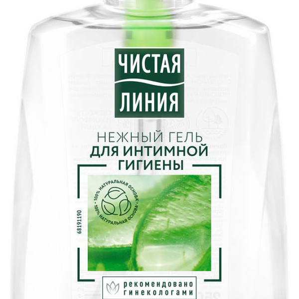 Гель для интимной гигиены Чистая Линия нежный