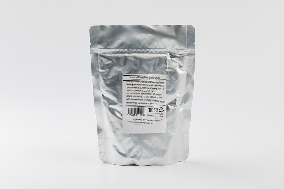 

Каша гречневая со свининой