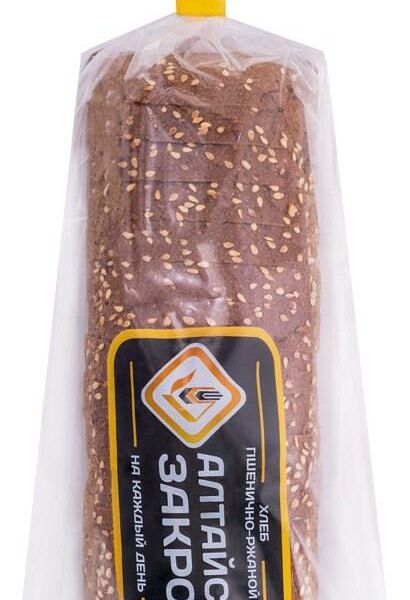 Хлеб пшенично-ржаной Алтайские закрома в нарезке 400 г