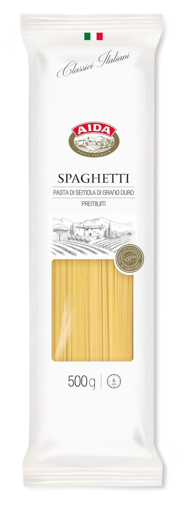 

Макароны Aida Spaghetti 500 г