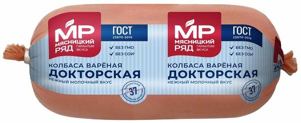 Колбаса Мясницкий Ряд Докторская вареная 400 г