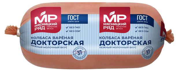

Колбаса Мясницкий Ряд Докторская вареная 400 г