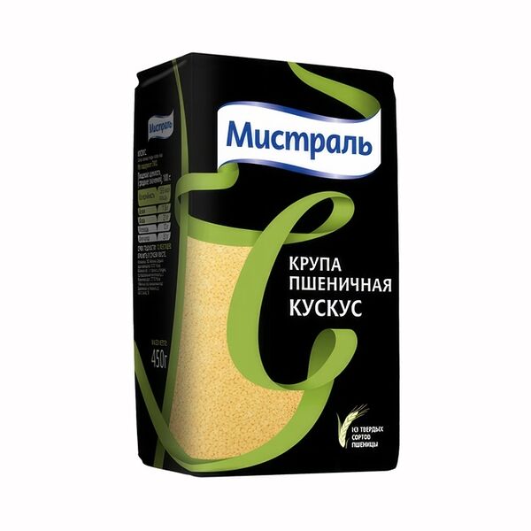 Крупа пшеничная Мистраль Кускус 450г