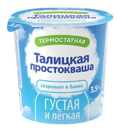 

Простокваша Талицкий молочный завод Термостатная 3.5 %