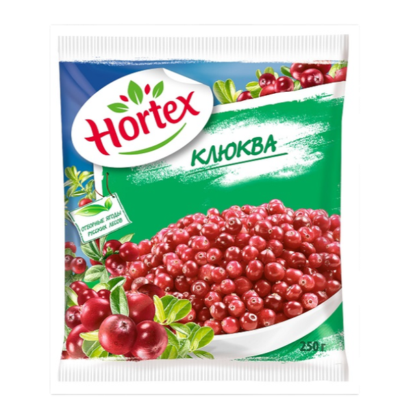 Клюква Hortex замороженная 250 г