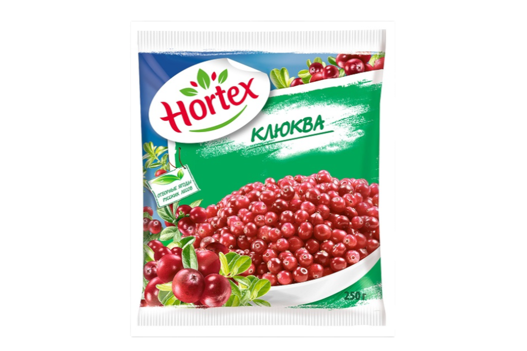 

Клюква Hortex замороженная 250 г