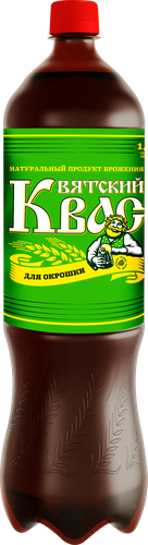 

Квас Вятский Для окрошки фильтрованный 1.5 л