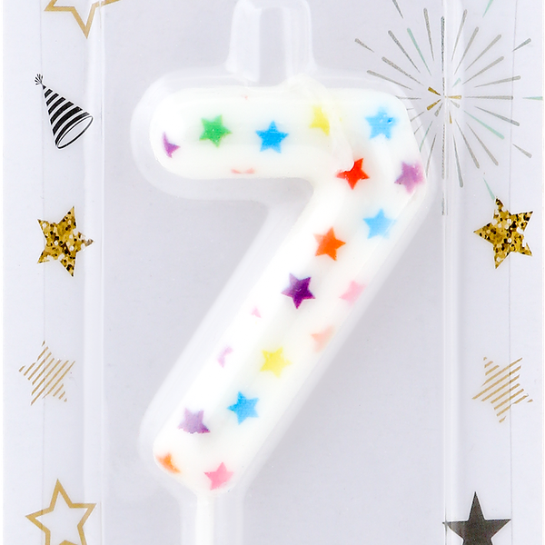 Свеча Цифра 7 Арт. СЦ7