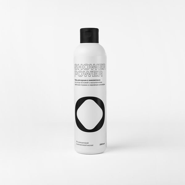 Гель для душа с кислотами Shower Power, Openface, 250 мл
