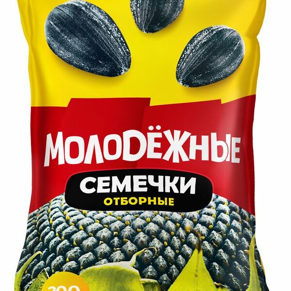 Семечки подсолнечника жареные Молодежные ТМ Мартин, 200 г