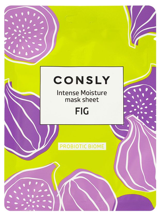 

Маска тканевая Consly Probiotic Biome Fig с экстрактом инжира, 25 мл