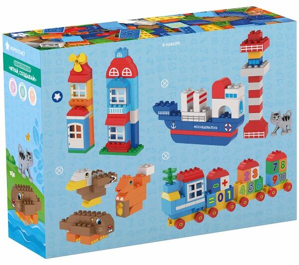 Конструктор Нордпласт Домики