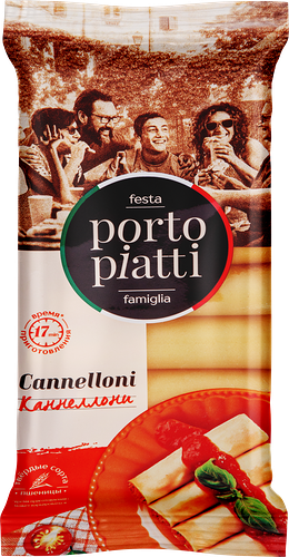Макароны PORTO PIATTI Каннеллони, 200г