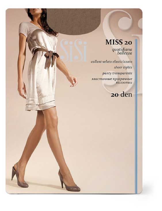 

Колготки женские SISI Miss 20 den miele 5, 38г