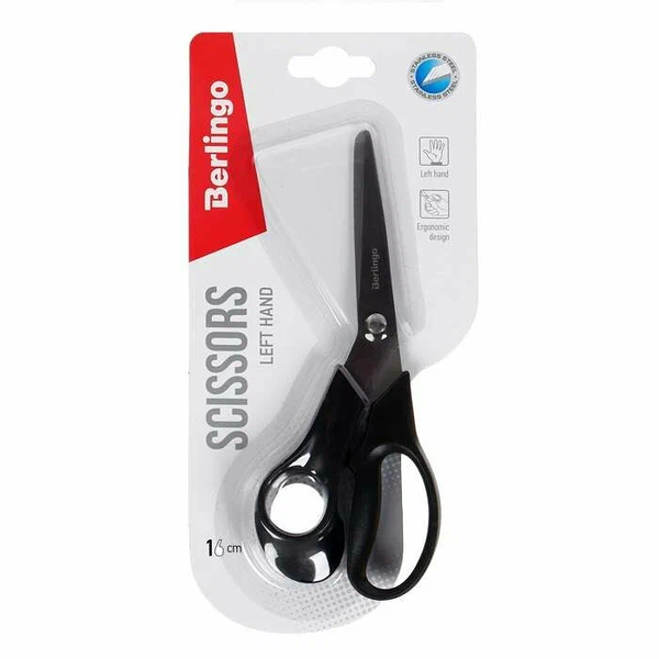 Ножницы для левшей BERLINGO Left hand, 16см, Арт. 256693