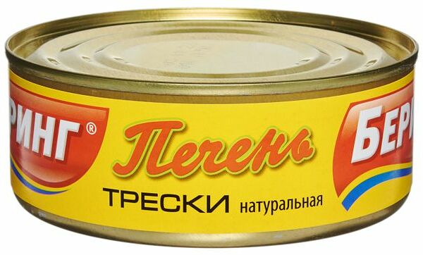 Печень трески Беринг 230 г
