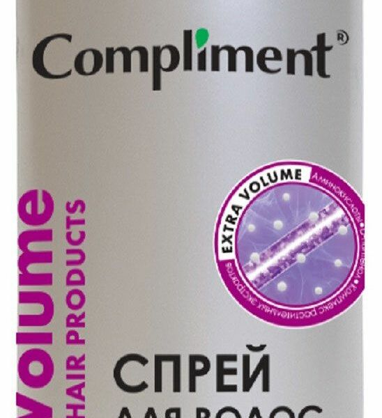 Спрей для волос Compliment Экстрагустота и объем