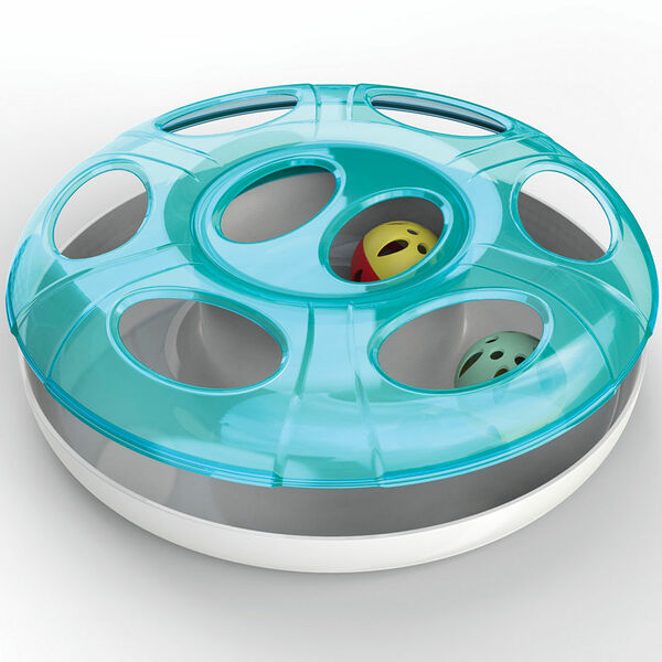 Трек с мячиками 25х8 см зеленый