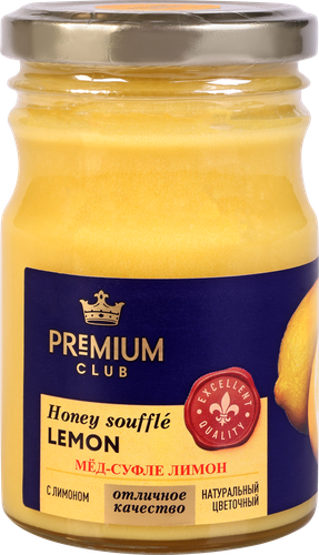 

Мед-суфле Premium Club Лимон 250 г
