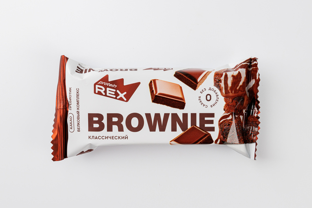 

Пирожное ProteinRex Brownie классическое протеиновое 50 г