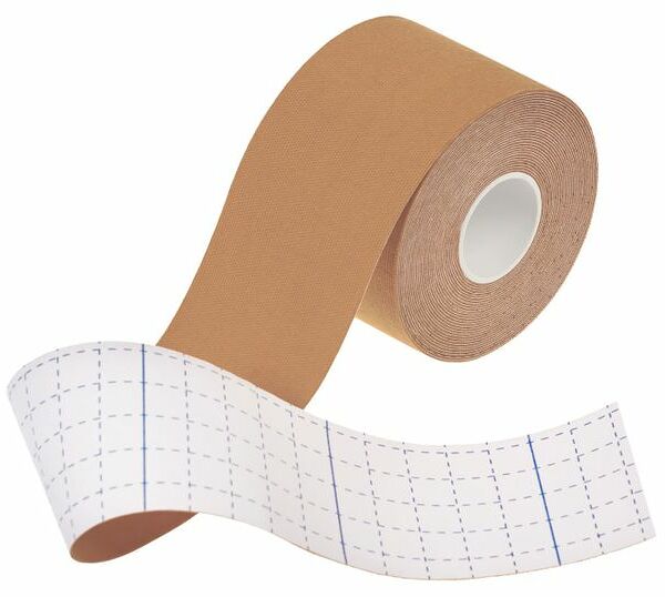 Кинезио тейп Bradex бежевый, 5 см х 5 м