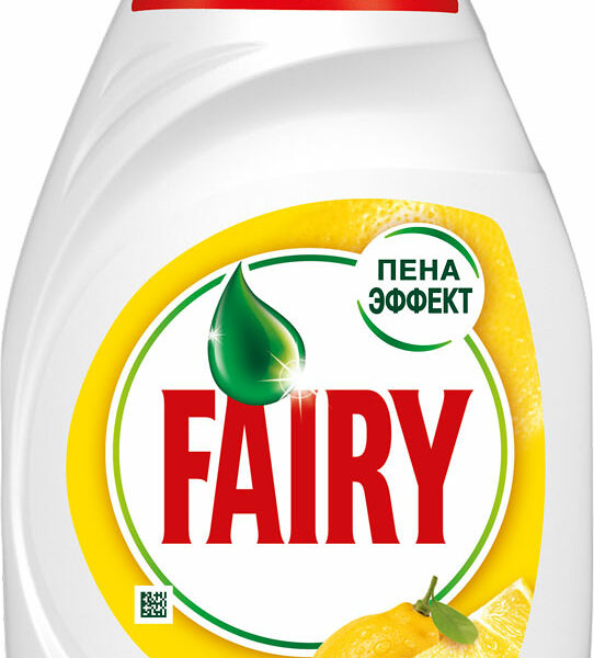 Средство для мытья посуды Fairy Пена эффект сочный лимон