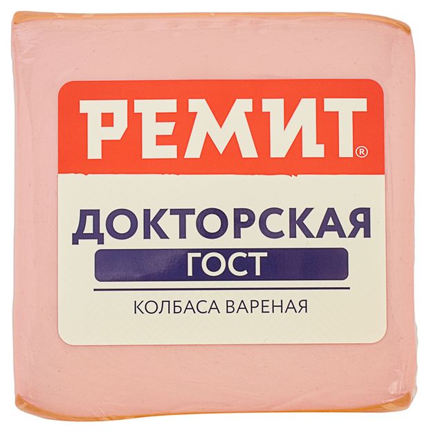 

Колбаса варёная Докторская Ремит ГОСТ 400 г