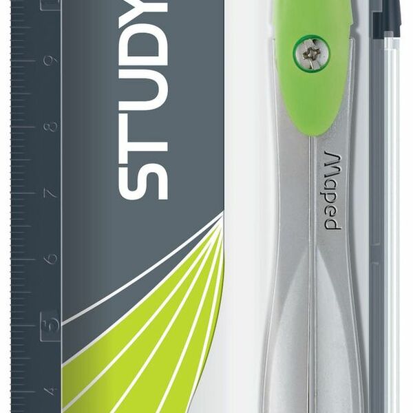 Циркуль с дополнительными грифелями ТМ Maped (Мапед)